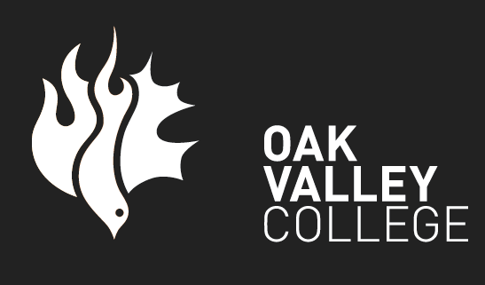 This image logo is used for Oak Valley College link button