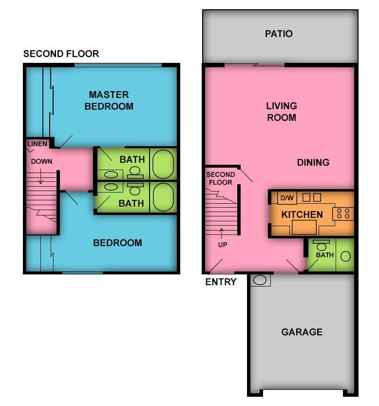 This image is the visual schematic representation of Sapphire in Club Royale Apartments.